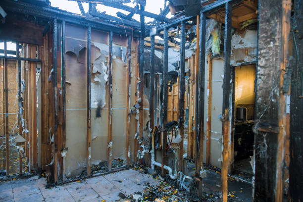 Professional Soot Cleanup technician working in Winooski, VT